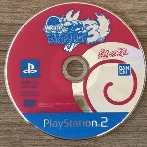 NARUTO Ultimate Ninja Heroes 3 PS2 Bandai Sony Playstation 2‎ Japan Edition